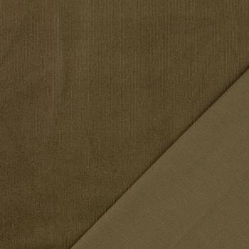Cord-Stretch, uni, olive